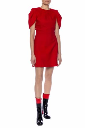 Padded sleeves dress, zdjęcie 2 Padded sleeves dress od Alexander McQueen
